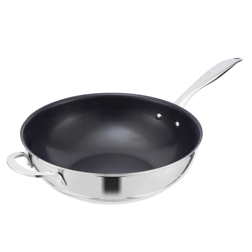 30*9.5CM Mâner lateral și tigaie cu mâner lung fără capac JY-3095SNT