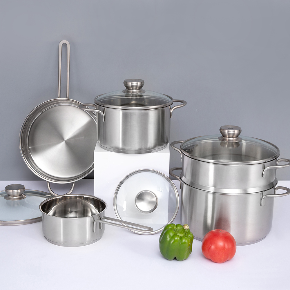 Set de vase din oțel inoxidabil JY-NY-set