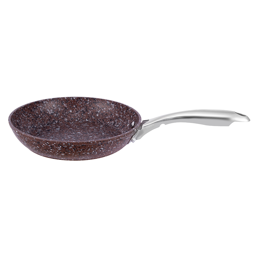 Tigaie antiaderentă din aluminiu acoperită cu granit de 24*4,7 cm fără capac JY-HGYG-1-2447